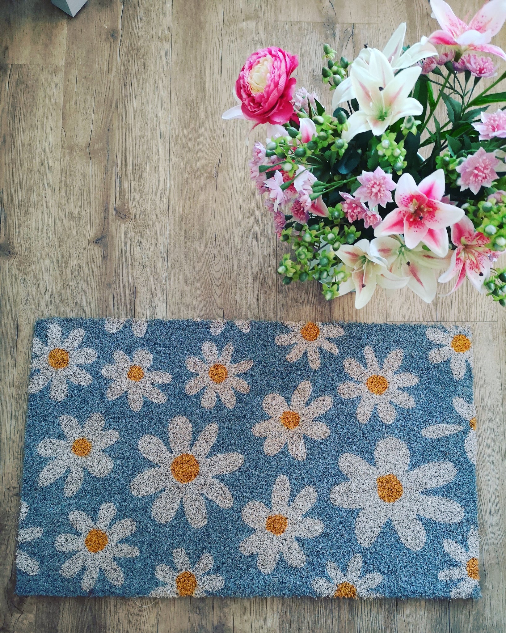 Daisy Design Coir Mat