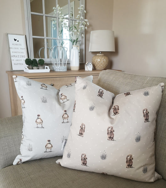 Country Rabbit / Duck Cushion