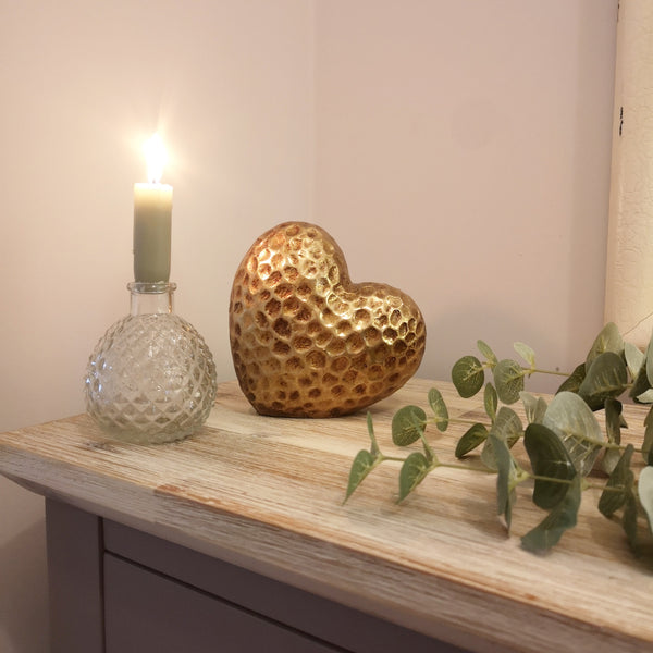 Gold Decorative Hearts