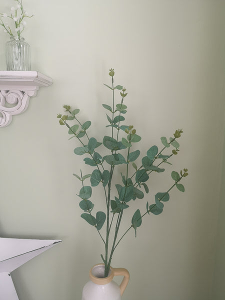 Eucalyptus Bud Stem, 90cm