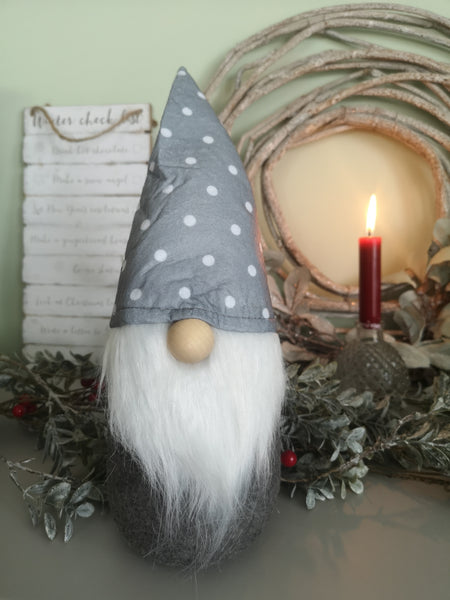 Grey Santa Doorstop