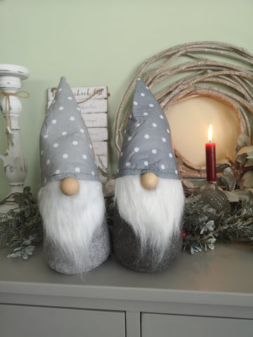 Grey Santa Doorstop