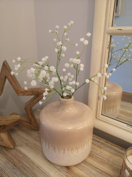 Neutral Ombre Dip Vase